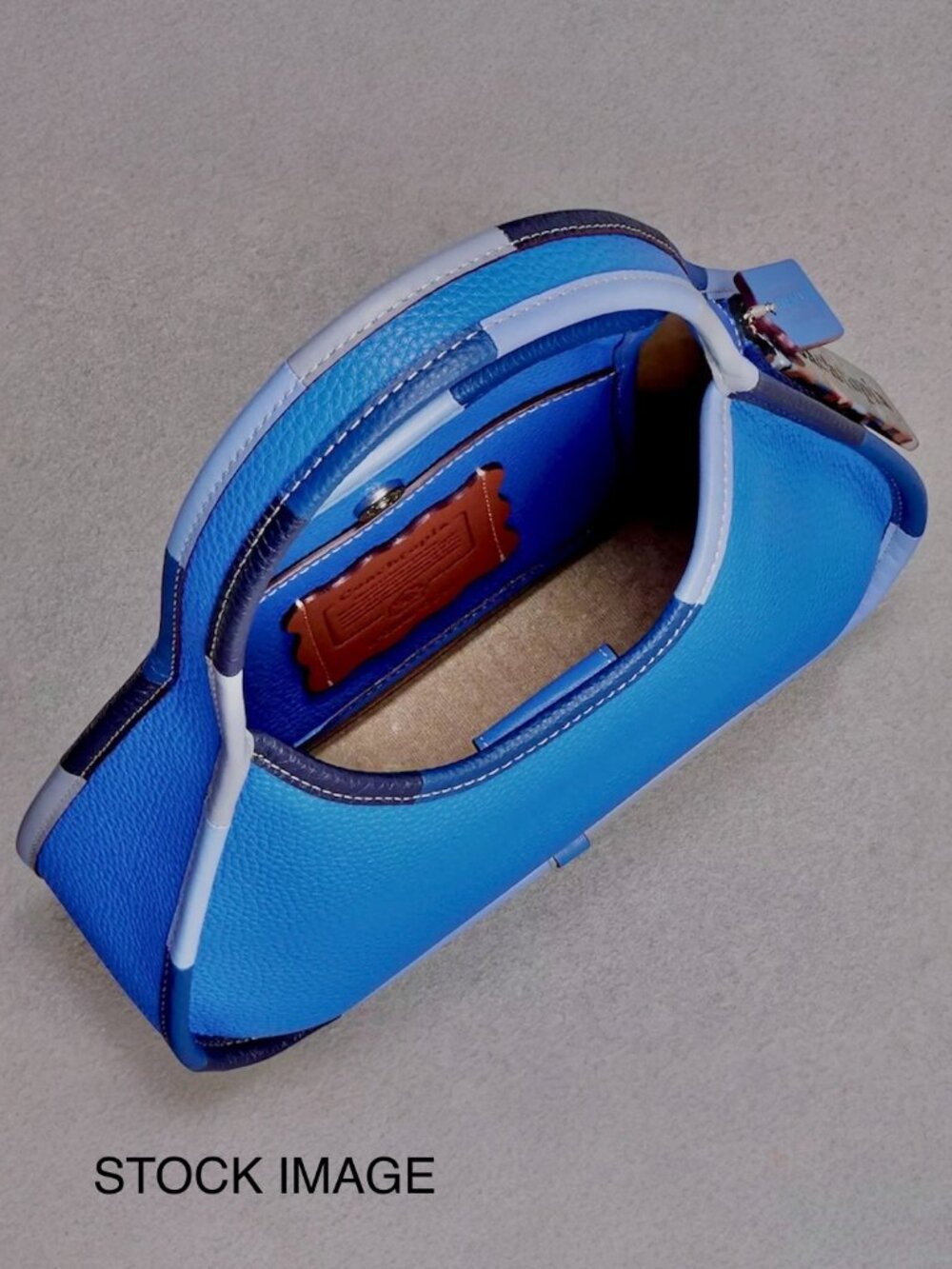COACH Coachtopia—Ergo Bag—in Vintage Blue Coachtopia Leather*NWT* - Picture 14 of 14